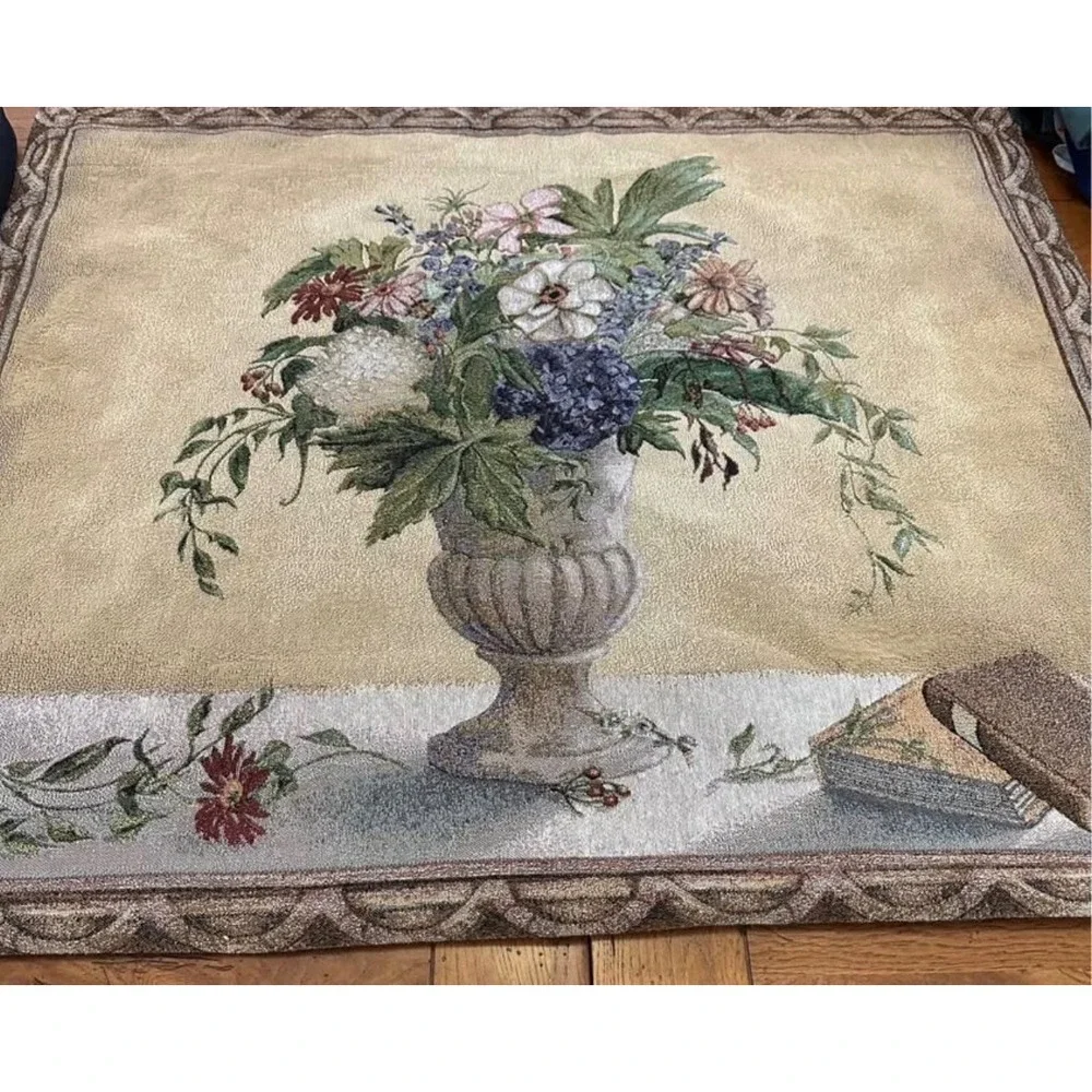 Innovative Design Group Morning Reflections Floral Tapestry Wall Hanging 42x35